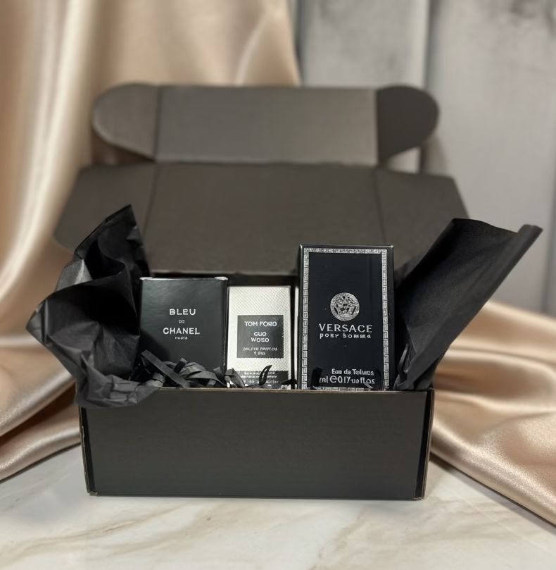 For the men- luxury inspired Mystery box trio