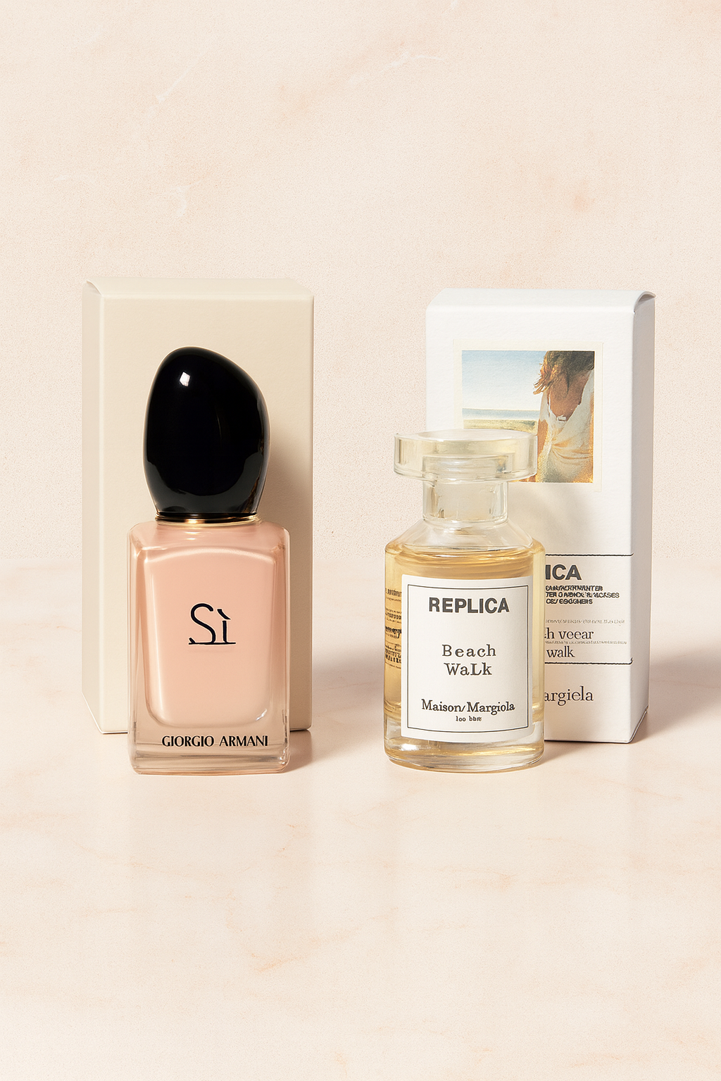 Feminine Era Duo – Si by Giorgio Armani & whispers in the library by Maison Margiela – Inspired Collection