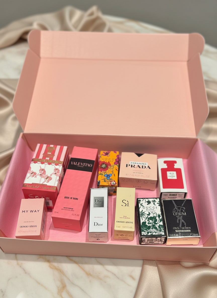 Luxury inspired  perfume lover 10 piece mystery box