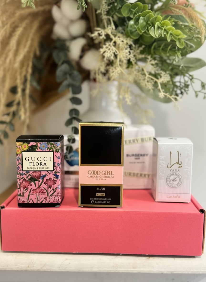 Perfume lover 5 piece  mystery box.
