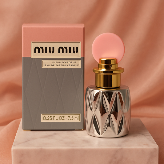Luxury inspired Miu Miu- Fleur D’argent
