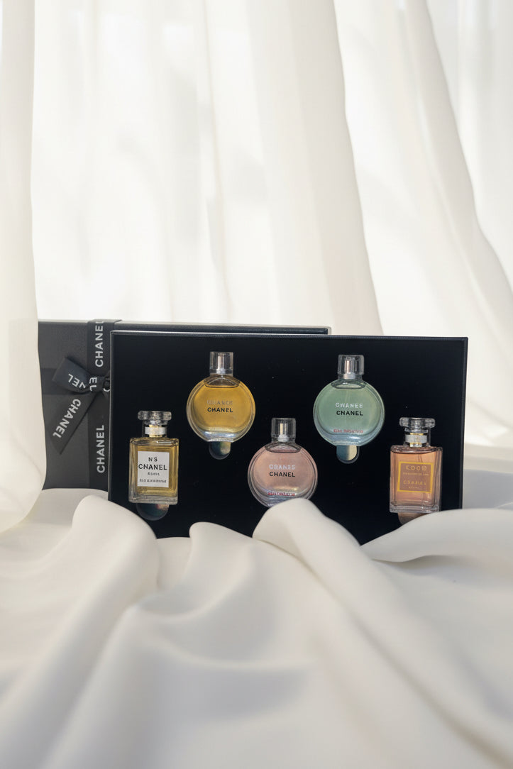 Chanel Mini Perfume Gift Box – 5 Piece Set for her