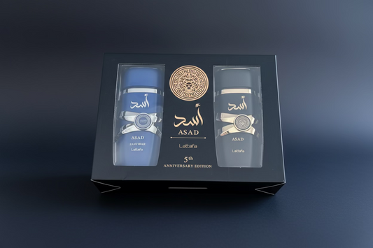 Lattafa Asad 5th Anniversary Edition Gift Set (2 x 100 mL)